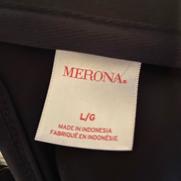 Merona One-piece women’s swimsuit - Basic Black - Picture 5 of 5